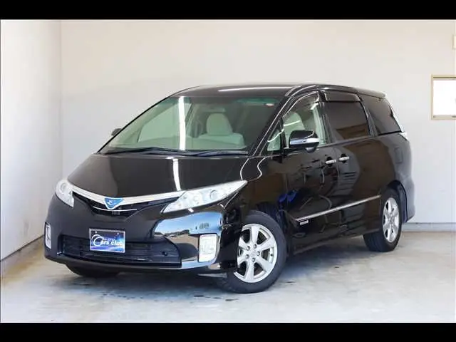 2010 Toyota Estima Hybrid X 7-seater ● - photo 1 2010 Toyota Estima Hybrid X 7-seater ● Black Van for sale, Japanese used car export - photo 1 of 20 | GULJI TRADERS