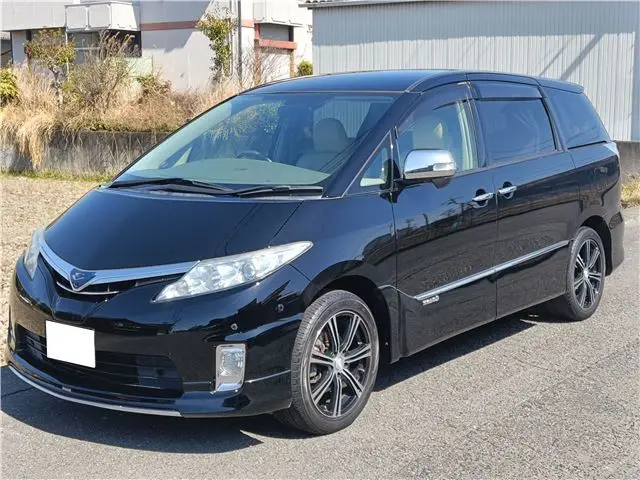 2011 Toyota Estima Hybrid G - photo 1 2011 Toyota Estima Hybrid G Black Van for sale, Japanese used car export - photo 1 of 80 | GULJI TRADERS