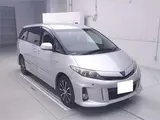2012 Toyota Estima Hybrid 4WD Hybrid Aeras 7-seater Silver Van for sale, Japanese used car export - photo 1 of 11 | GULJI TRADERS