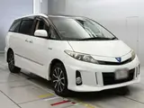 2012 Toyota Estima Hybrid Aeras 4WD Pearl Van for sale, Japanese used car export - photo 5 of 12 | GULJI TRADERS