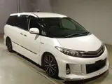 2012 Toyota Estima Hybrid Aeras Leather Package 4WD Pearl Van for sale, Japanese used car export - photo 3 of 11 | GULJI TRADERS