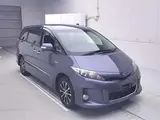 2013 Toyota Estima Hybrid 4WD Hybrid Aeras Premium Edition Blue Van for sale, Japanese used car export - photo 1 of 11 | GULJI TRADERS