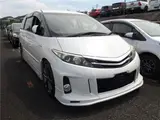 2014 Toyota Estima Hybrid Aeras Premium Edition 4WD Pearl Van for sale, Japanese used car export - photo 1 of 9 | GULJI TRADERS
