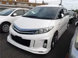 2014 Toyota Estima Hybrid Aeras Premium Edition 4WD Pearl Van for sale, Japanese used car export - photo 4 of 9 | GULJI TRADERS