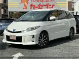 2014 Toyota Estima Hybrid Aeras Premium Edition ★ 7-seater ★ 4WD ★ Genuine navigation system with full segment display Pearl Van for sale, Japanese used car export - photo 1 of 41 | GULJI TRADERS