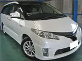 2014 Toyota Estima Hybrid G Pearl Van for sale, Japanese used car export - photo 1 of 80 | GULJI TRADERS