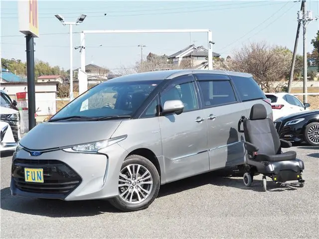 2016 Toyota Estima Hybrid Aeras Side Lift-Up Tilt Seat Manual Removal/Installation - photo 1 2016 Toyota Estima Hybrid Aeras Side Lift-Up Tilt Seat Manual Removal/Installation Blue Van for sale, Japanese used car export - photo 1 of 51 | GULJI TRADERS