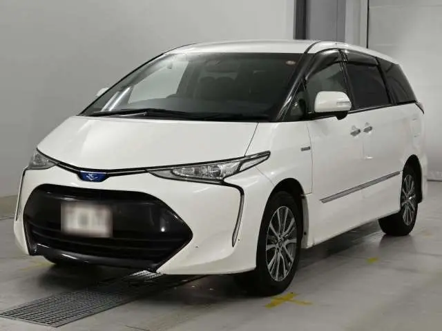 2016 Toyota Estima Hybrid Aeras 4WD - photo 1 2016 Toyota Estima Hybrid Aeras 4WD Pearl Van for sale, Japanese used car export - photo 1 of 12 | GULJI TRADERS