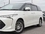 2017 Toyota Estima Hybrid Aeras Premium 4WD Side Lift-Up Seat Removal Electric Pearl Van for sale, Japanese used car export - photo 6 of 67 | GULJI TRADERS