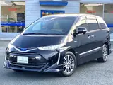 2017 Toyota Estima Hybrid Aeras Smart Aero 4WD Black Van for sale, Japanese used car export - photo 1 of 46 | GULJI TRADERS