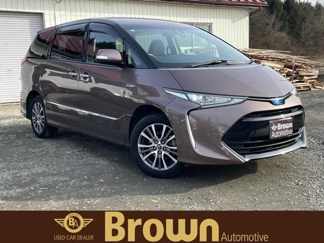 2018 Toyota Estima Hybrid 2.4 4WD Sedan for sale, Japanese used car export - photo 1 of 17 | GULJI TRADERS
