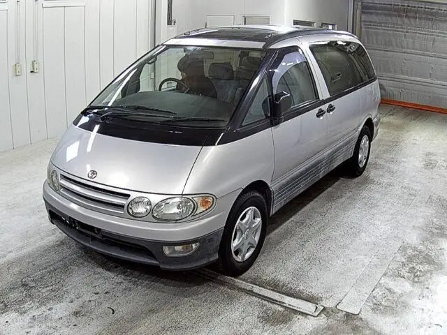1997 Toyota Estima Lucida XD-TB 4WD - photo 1 1997 Toyota Estima Lucida XD-TB 4WD Gray Van for sale, Japanese used car export - photo 1 of 5 | GULJI TRADERS