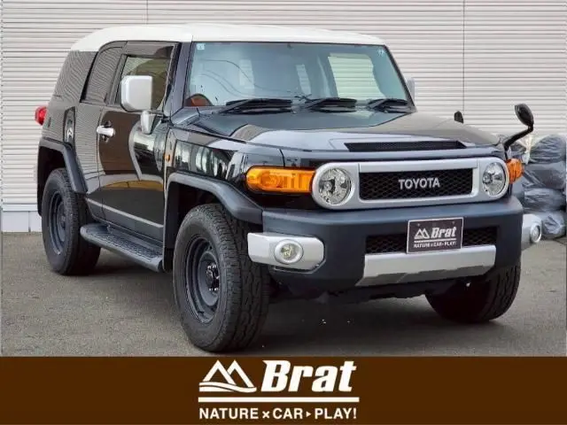 2017 Toyota FJ Cruiser 4WD Black Jeep for sale, Japanese used car export | GULJI TRADERS