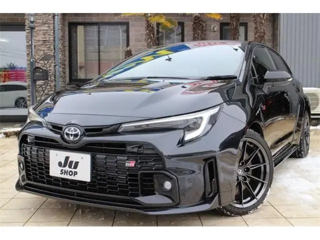 2024 Toyota GR Corolla RZ Black Sedan for sale, Japanese used car export - photo 1 of 29 | GULJI TRADERS