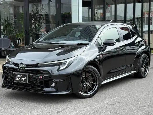 2024 Toyota GR Corolla RZ Black Sedan for sale, Japanese used car export | GULJI TRADERS