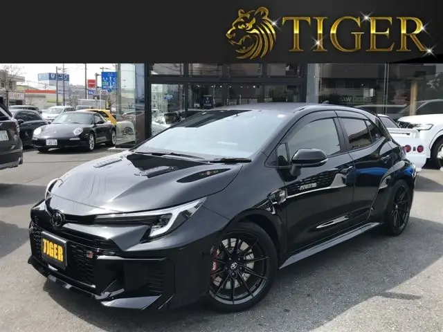 2025 Toyota GR Corolla 1.6 RZ 4WD Black Sedan for sale, Japanese used car export | GULJI TRADERS