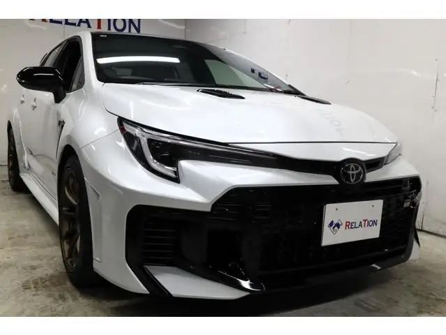 2025 Toyota GR Corolla RZ - photo 1 2025 Toyota GR Corolla RZ White Sedan for sale, Japanese used car export - photo 1 of 9 | GULJI TRADERS