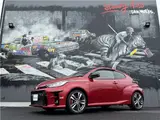 2021 Toyota GR Yaris RZ High Performance 4WD, genuine navigation system, rear camera, front and rear dashcam, aftermarket radar detector. Red Coupe for sale, Japanese used car export - photo 1 of 57 | GULJI TRADERS