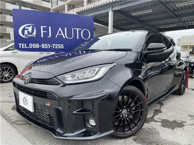 2022 Toyota GR Yaris RZ 4WD ★ 6-speed manual transmission ★ Genuine 18-inch alloy wheels ★ Mudguards - photo 1 2022 Toyota GR Yaris RZ 4WD ★ 6-speed manual transmission ★ Genuine 18-inch alloy wheels ★ Mudguards Black Coupe for sale, Japanese used car export - photo 1 of 50 | GULJI TRADERS