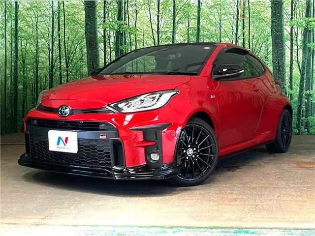 2022 Toyota GR Yaris RS Red Coupe for sale, Japanese used car export - photo 1 of 30 | GULJI TRADERS