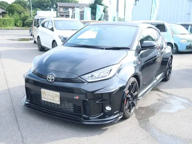 2023 Toyota GR Yaris 1.6 RZ 4WD Wedssport aluminum wheels, HKS muffler, JBL sound - photo 1 2023 Toyota GR Yaris 1.6 RZ 4WD Wedssport aluminum wheels, HKS muffler, JBL sound Black Coupe for sale, Japanese used car export - photo 1 of 32 | GULJI TRADERS
