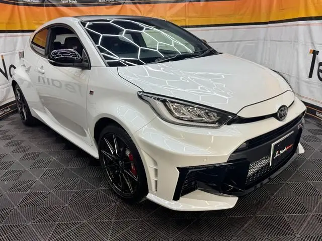 2024 Toyota GR Yaris RZ High Performance 4WD - photo 1 2024 Toyota GR Yaris RZ High Performance 4WD Pearl Coupe for sale, Japanese used car export - photo 1 of 9 | GULJI TRADERS
