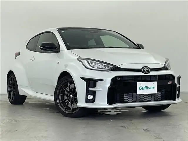 2024 Toyota GR Yaris RZ High Performance 4WD White Coupe for sale, Japanese used car export - photo 1 of 24 | GULJI TRADERS