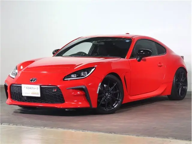 2022 Toyota GR86 RZ ◆ Genuine 9-inch navigation system ◆ Adjustable suspension ◆ HKS muffler ◆ ETC ◆ LED Red Coupe for sale, Japanese used car export - photo 1 of 57 | GULJI TRADERS