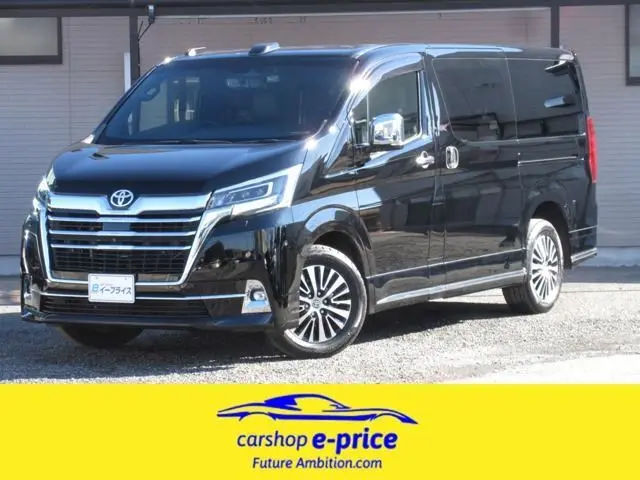 2021 Toyota Granace Premium/One Owner/Rear Monitor/HDMI - photo 1 2021 Toyota Granace Premium/One Owner/Rear Monitor/HDMI Black Van for sale, Japanese used car export - photo 1 of 79 | GULJI TRADERS