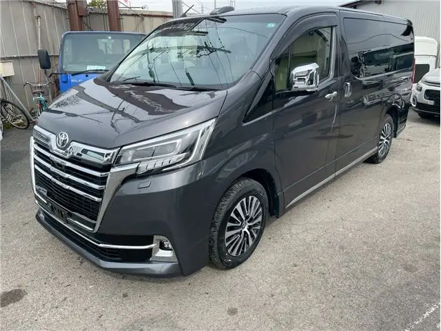 2021 Toyota Granace Premium Gray Van for sale, Japanese used car export | GULJI TRADERS