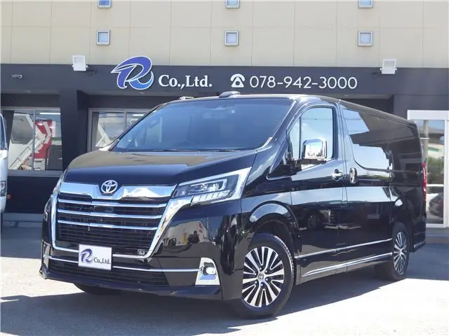 2021 Toyota Granace Premium, genuine navigation/TV, all-around view, flip-down monitor. - photo 1 2021 Toyota Granace Premium, genuine navigation/TV, all-around view, flip-down monitor. Black Van for sale, Japanese used car export - photo 1 of 42 | GULJI TRADERS