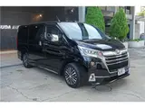 2022 Toyota Granace Premium after-flip-down monitor &amp; DVD deck, black leather front and rear dashcams. Black Van for sale, Japanese used car export - photo 36 of 70 | GULJI TRADERS