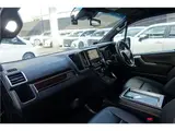 2022 Toyota Granace Premium after-flip-down monitor &amp; DVD deck, black leather front and rear dashcams. Black Van for sale, Japanese used car export - photo 49 of 70 | GULJI TRADERS