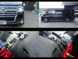2022 Toyota Granace Premium after-flip-down monitor &amp; DVD deck, black leather front and rear dashcams. Black Van for sale, Japanese used car export - photo 68 of 70 | GULJI TRADERS