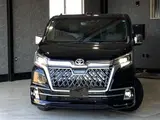 2023 Toyota Granace Premium / WALD Aero &amp; Front Grille / Rear Seat Monitor Black Van for sale, Japanese used car export - photo 2 of 28 | GULJI TRADERS