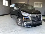 2023 Toyota Granace Premium / WALD Aero &amp; Front Grille / Rear Seat Monitor Black Van for sale, Japanese used car export - photo 5 of 28 | GULJI TRADERS