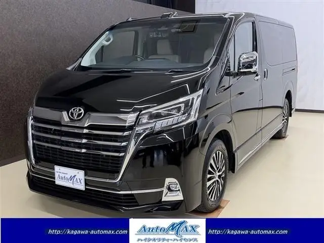 2024 Toyota Granace Premium Black Van for sale, Japanese used car export | GULJI TRADERS