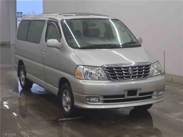 1999 Toyota Grand Hiace GX Edition 4WD Silver Van for sale, Japanese used car export | GULJI TRADERS