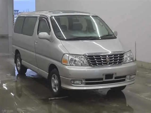 1999 Toyota Grand Hiace G_X Edition - photo 1 1999 Toyota Grand Hiace G_X Edition Silver Van for sale, Japanese used car export - photo 1 of 11 | GULJI TRADERS