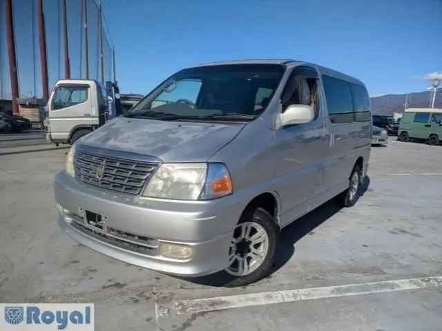 2000 Toyota Grand Hiace G Silver Van for sale, Japanese used car export | GULJI TRADERS