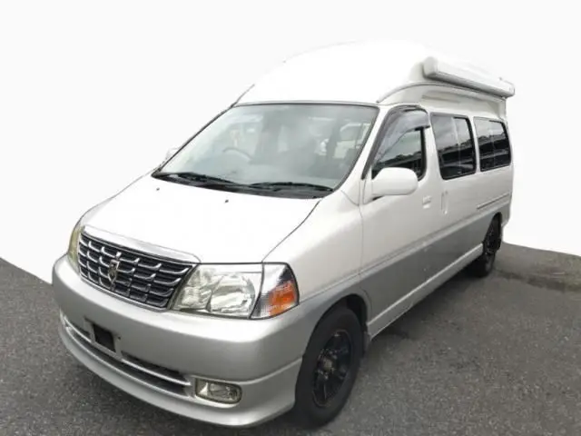 2003 Toyota Grand Hiace Camping Pearl Van for sale, Japanese used car export | GULJI TRADERS