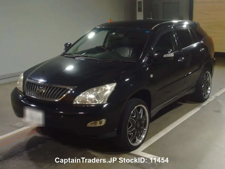 2011 Toyota Harrier Black SUV for sale, Japanese used car export - photo 1 of 59 | GULJI TRADERS