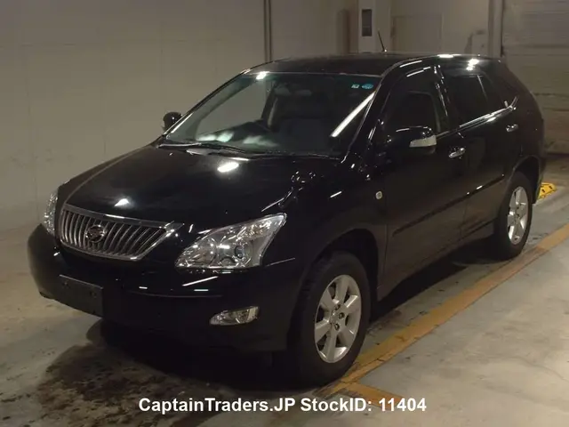 2011 Toyota Harrier Black SUV for sale, Japanese used car export | GULJI TRADERS