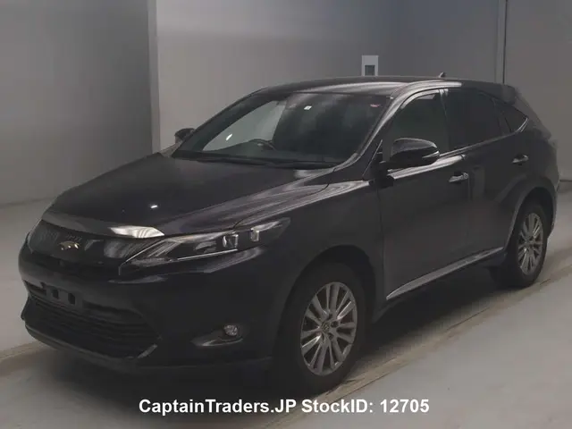 2016 Toyota Harrier Black SUV for sale, Japanese used car export | GULJI TRADERS