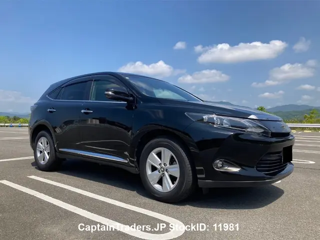 2016 Toyota Harrier - photo 1 2016 Toyota Harrier Black SUV for sale, Japanese used car export | GULJI TRADERS