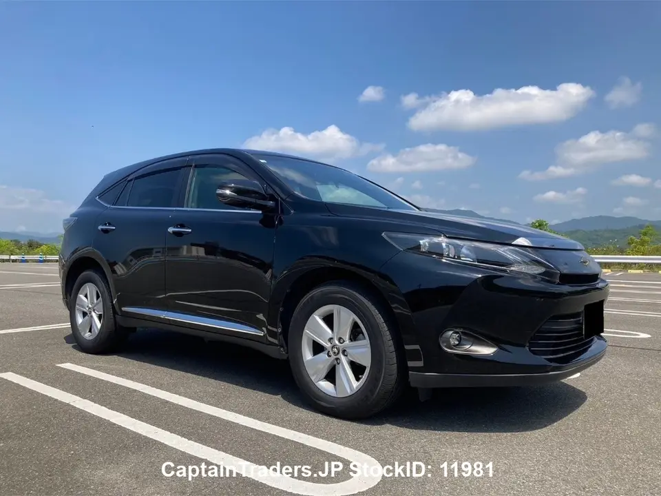 2016 Toyota Harrier Black SUV for sale, Japanese used car export - photo 1 of 50 | GULJI TRADERS
