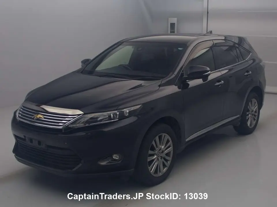 2017 Toyota Harrier Black SUV for sale, Japanese used car export - photo 1 of 14 | GULJI TRADERS