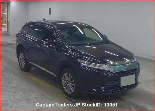 2017 Toyota Harrier - photo 1 2017 Toyota Harrier Black SUV for sale, Japanese used car export | GULJI TRADERS