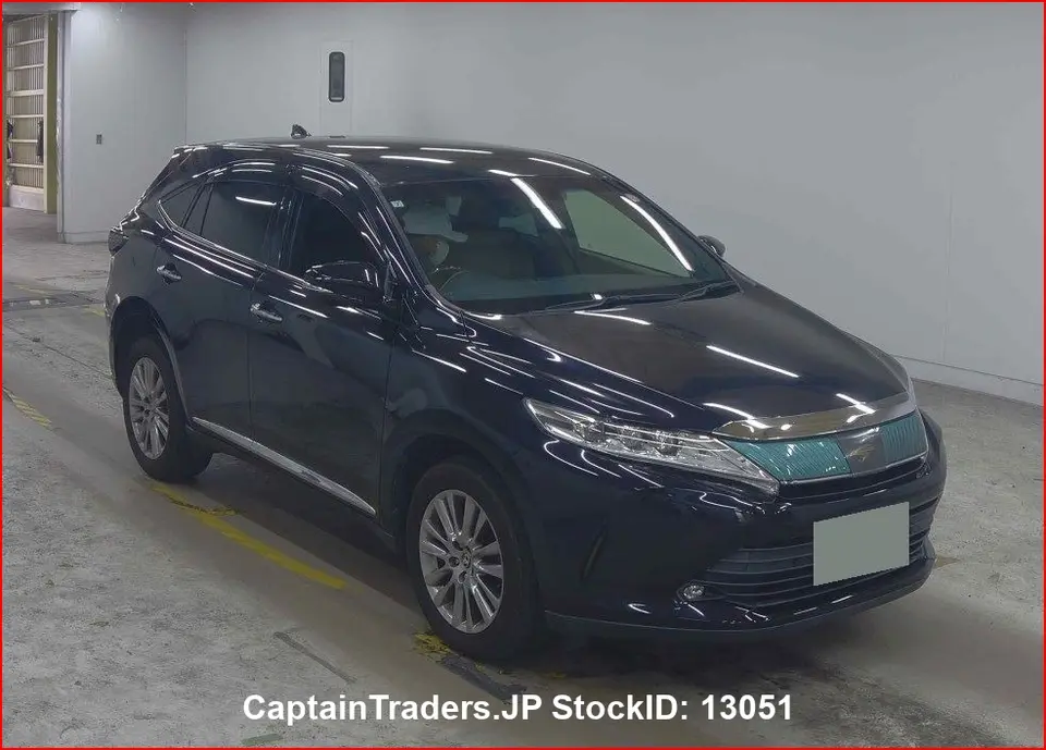 2017 Toyota Harrier Black SUV for sale, Japanese used car export - photo 1 of 7 | GULJI TRADERS