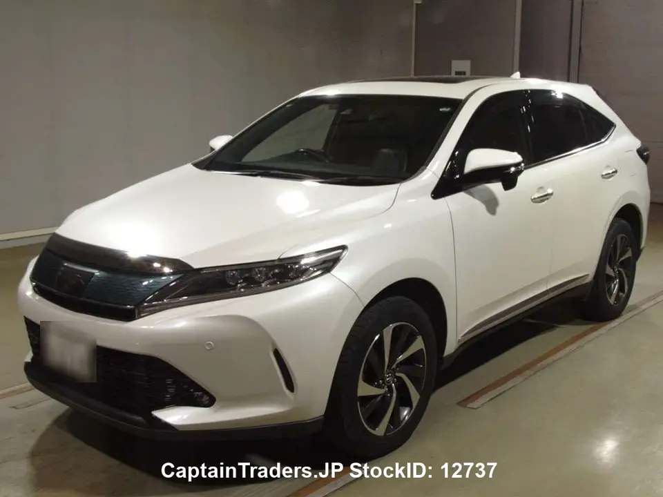 2017 Toyota Harrier Pearl SUV for sale, Japanese used car export - photo 1 of 22 | GULJI TRADERS